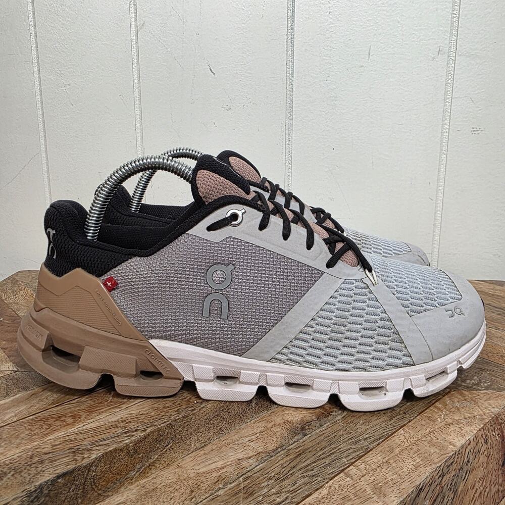Womens On Cloudflyer Shoes Size 9.5 Glacier Rosebrown Running Sneakers